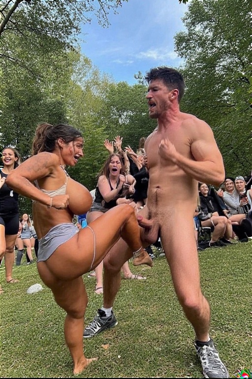 She beat his balls until they burst